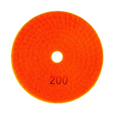 Гнучке алмазне шліфувальне коло на липучці 125 мм P200. INTERTOOL BT-0931