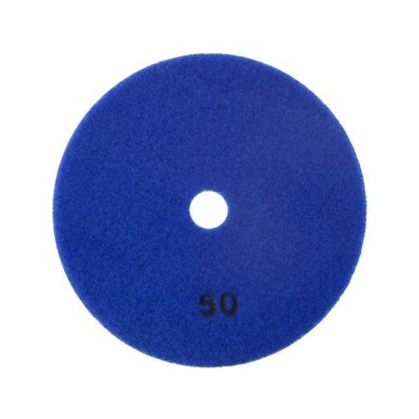 Круг алмазный шлифовальный гибкий на липучке 125 мм P50 INTERTOOL BT-0924
