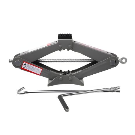 Механічний ромбоподібний домкрат 1,5т., гумовий упор, 90-370 мм INTERTOOL GT0182