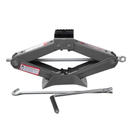 Механічний домкрат ромбоподібний, 2т., гумовий упор, 110-400 мм INTERTOOL GT0184 Механічний домкрат ромбоподібний, 2т., гумовий упор, 110-400 мм INTERTOOL GT0184