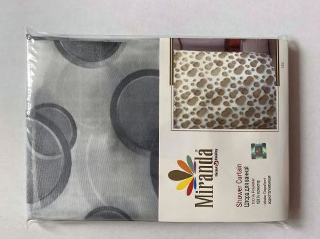 Шторка для ванни Miranda Side grey 180*200 см Шторка для ванни Miranda Side grey 180*200 см