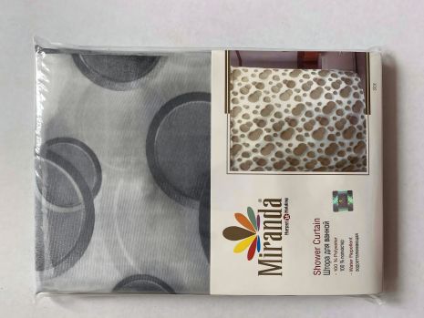 Шторка для ванни Miranda Side grey 180*200 см Шторка для ванни Miranda Side grey 180*200 см