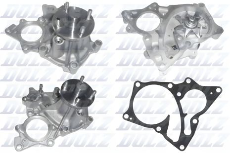 Водяний насос для TOYOTA HILUX, TOYOTA FORTUNER від DOLZ (T267) Водяний насос для TOYOTA HILUX, TOYOTA FORTUNER від DOLZ (T267)