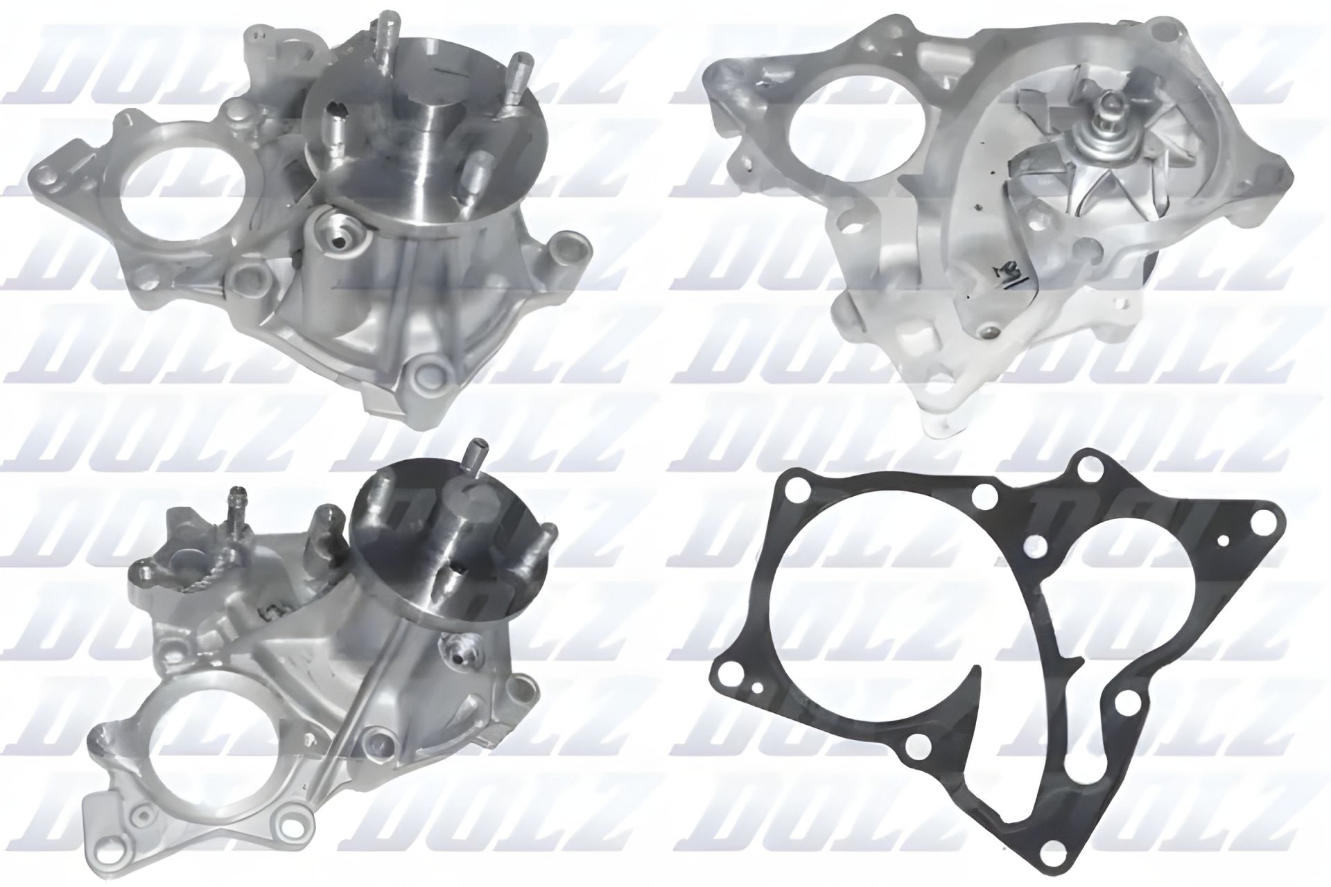 Водяний насос TOYOTA HILUX, TOYOTA FORTUNER, DOLZ (T267) Водяний насос TOYOTA HILUX, TOYOTA FORTUNER, DOLZ (T267)