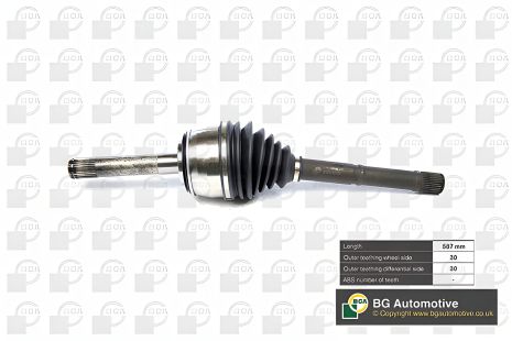 Вал приводний, піввісь TOYOTA LAND CRUISER, BGA (DS9103) Вал приводний, піввісь TOYOTA LAND CRUISER, BGA (DS9103)