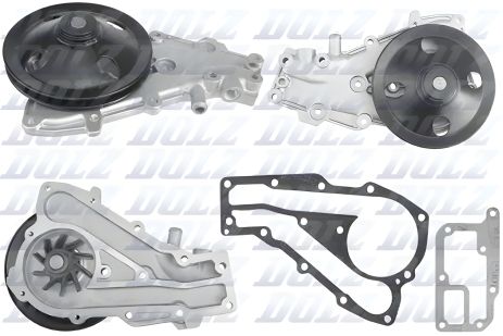 Водяной насос для RENAULT 19, 11, 9, DOLZ (R129)