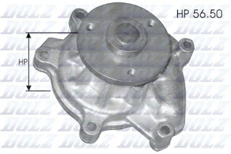 Водяний насос TOYOTA YARIS, DAIHATSU MATERIA, DAIHATSU TERIOS, DOLZ (T219)