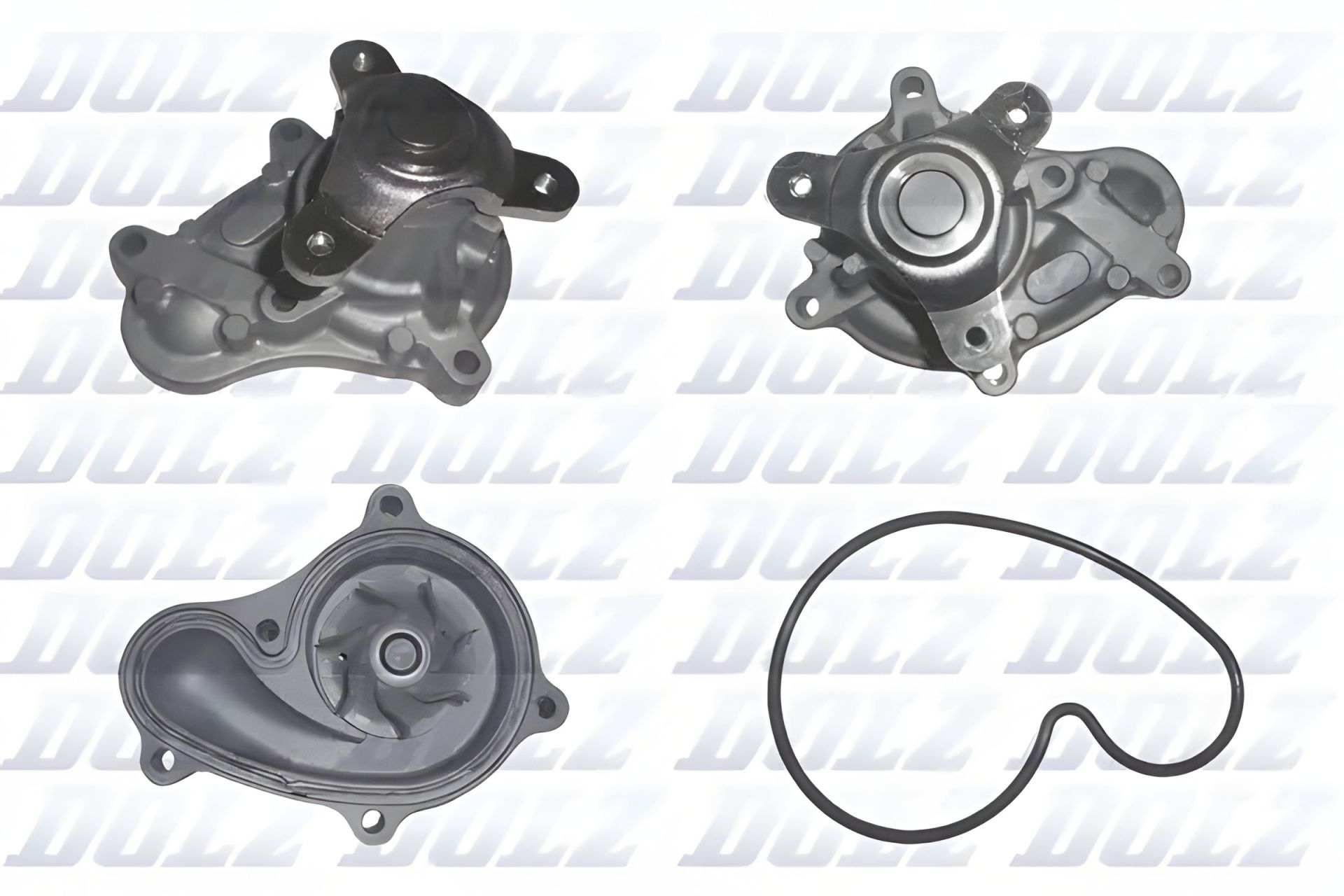 Водяний насос для HONDA CIVIC, HONDA ACCORD від DOLZ (H147) Водяний насос для HONDA CIVIC, HONDA ACCORD від DOLZ (H147)