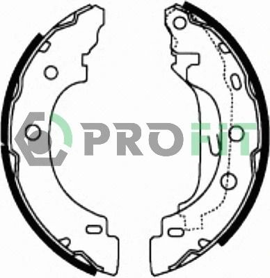 Комплект тормозных колодок RENAULT KANGOO, PROFIT (50010583)