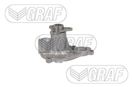 Водяной насос BMW (BRILLIANCE), BMW 2, BMW 1, GRAF (PA1380)