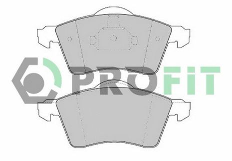 Комплект гальмівних колодок VW TRANSPORTER, PROFIT (50001163) Комплект гальмівних колодок VW TRANSPORTER, PROFIT (50001163)