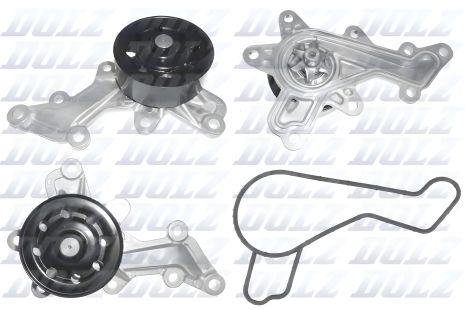 Водяной насос для TOYOTA YARIS, DOLZ (T263)