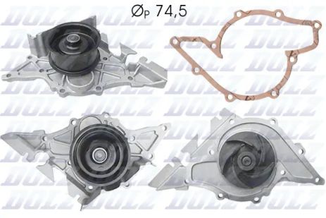 Водяний насос AUDI A6, AUDI ALLROAD, AUDI A4, DOLZ (A195)
