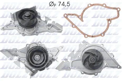 Водяний насос AUDI A6, AUDI ALLROAD, AUDI A4, DOLZ (A195)