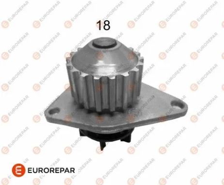 Водяной насос FIAT FIORINO, PEUGEOT PARTNER, CITROËN C2, EUROREPAR (1637171380)