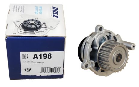 Водяний насос для SKODA OCTAVIA, VW TOURAN, AUDI A4, виробник DOLZ A198 Водяний насос для SKODA OCTAVIA, VW TOURAN, AUDI A4, виробник DOLZ A198