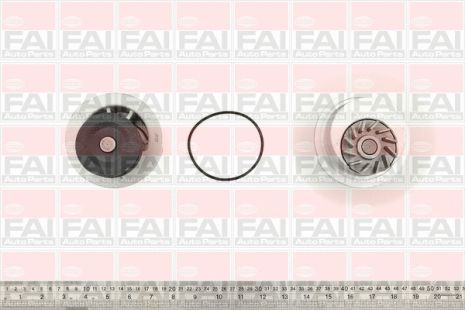 Водяний насос BEDFORD ASTRA, CADILLAC BLS, CHEVROLET LANOS, FAI (WP1350)