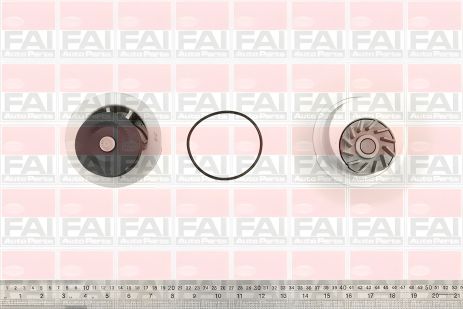 Водяний насос для BEDFORD ASTRA, CADILLAC BLS, CHEVROLET LANOS, FAI (WP1350)