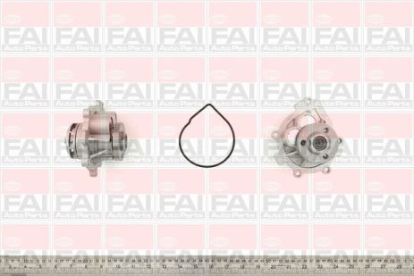 Водяний насос SAAB 9-5, CHEVROLET ASTRA, ALFA ROMEO, FAI (WP6429)
