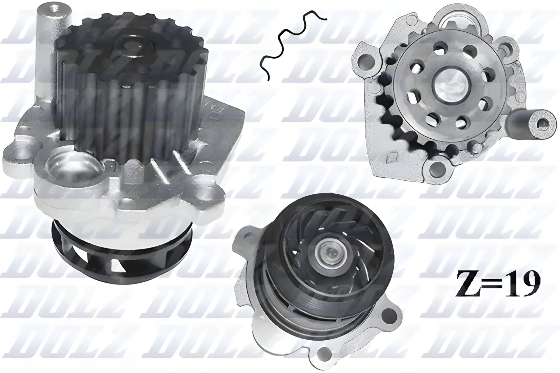 Водяной насос SKODA SUPERB, AUDI A3, SEAT IBIZA, DOLZ (A249) Водяной насос SKODA SUPERB, AUDI A3, SEAT IBIZA, DOLZ (A249)