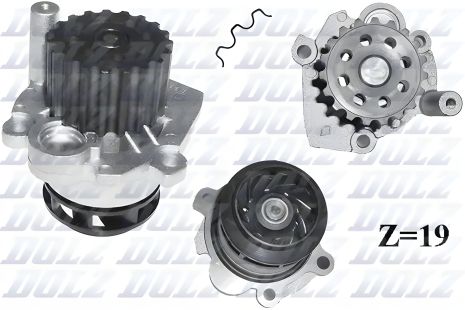 Водяной насос SKODA SUPERB, AUDI A3, SEAT IBIZA, DOLZ (A249) Водяной насос SKODA SUPERB, AUDI A3, SEAT IBIZA, DOLZ (A249)