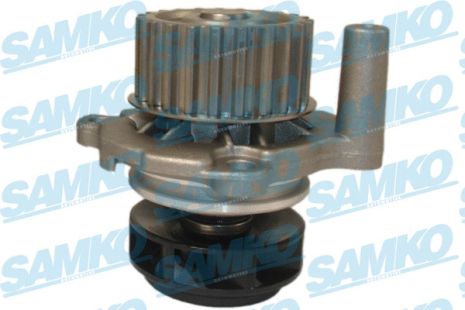Водяний насос SKODA SUPERB, SEAT EXEO, AUDI A4, SAMKO (WP0631)