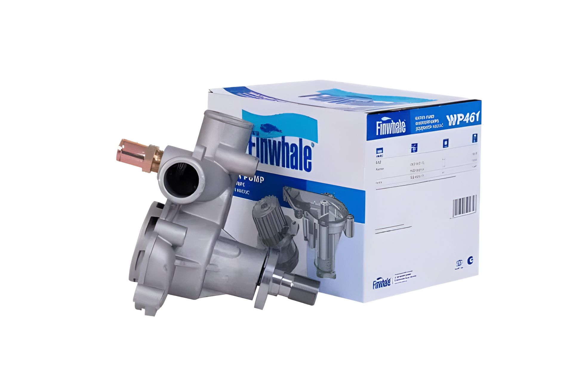 Водяная помпа для ГАЗ дв. ЗМЗ 4061, 4063, FINWHALE (WP461) Водяная помпа для ГАЗ дв. ЗМЗ 4061, 4063, FINWHALE (WP461)