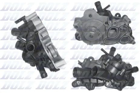 Водяной насос SKODA OCTAVIA, SEAT ALHAMBRA, VW GOLF, DOLZ (A262)