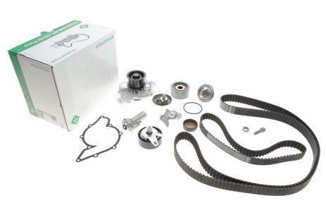 Помпа + комплект ременя ГРМ SKODA SUPERB, VW PASSAT, INA (530053930)