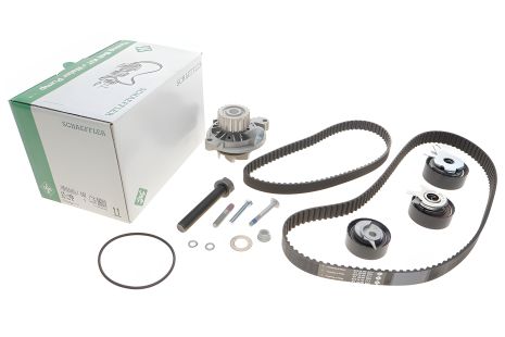 Помпа + комплект ременя ГРМ VW LT, INA (530048430)