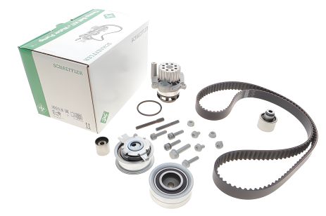 Комплект ремня ГРМ + помпа SKODA RAPID, SEAT ALHAMBRA, INA (530055032)