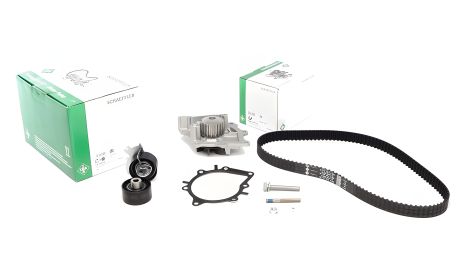 Помпа + комплект ремня ГРМ JAGUAR XF, MITSUBISHI OUTLANDER, INA (530048930)