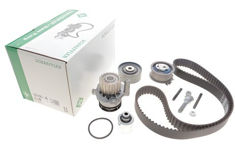 Комплект ГРМ с помпой SKODA SUPERB, SEAT ALTEA, INA (530046330)