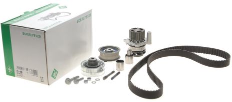 Помпа + комплект ременя ГРМ SKODA OCTAVIA, AUDI A3, INA (530008230)