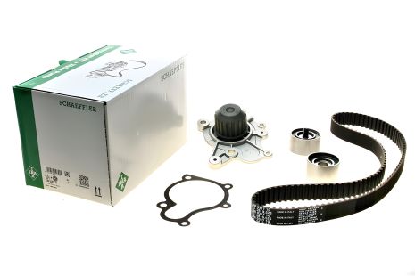 Комплект ГРМ ременя + помпа KIA SPORTAGE, HYUNDAI TUCSON, INA (530050231)