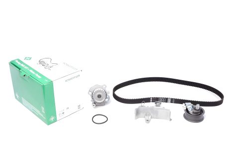 Помпа + ременя ГРМ комплект SKODA OCTAVIA, SEAT LEON, INA (530034530)
