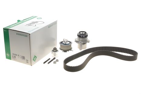 Помпа + комплект ременя ГРМ SKODA SUPERB 3, SEAT ALTEA, INA (530020132)