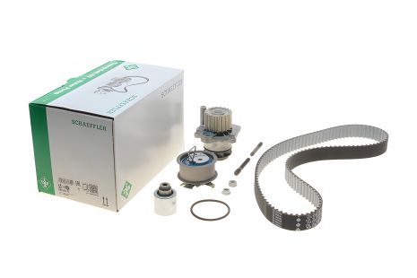 Помпа + комплект ремня ГРМ SKODA SUPERB, AUDI A3, INA (530020133)