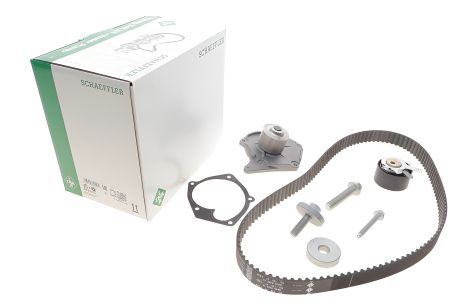 Комплект ременя ГРМ + помпа DACIA LOGAN, NISSAN NV200, INA (530019731) Комплект ременя ГРМ + помпа DACIA LOGAN, NISSAN NV200, INA (530019731)