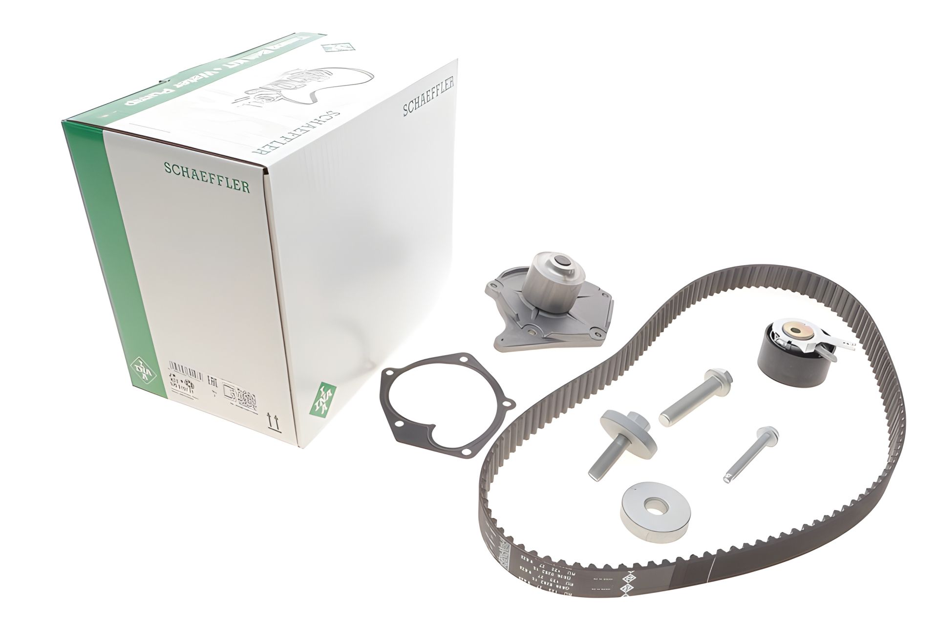 Комплект ременя ГРМ + помпа DACIA LOGAN, NISSAN NV200, INA (530019731) Комплект ременя ГРМ + помпа DACIA LOGAN, NISSAN NV200, INA (530019731)