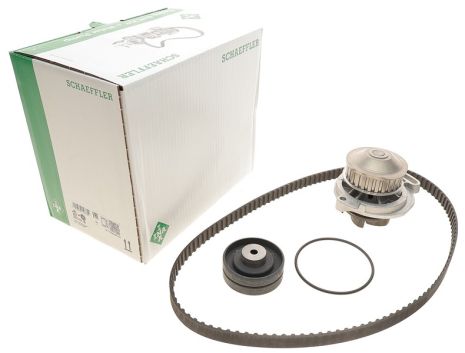 Помпа + комплект ременя ГРМ VW PASSAT, AUDI QUATTRO, INA (530015130)