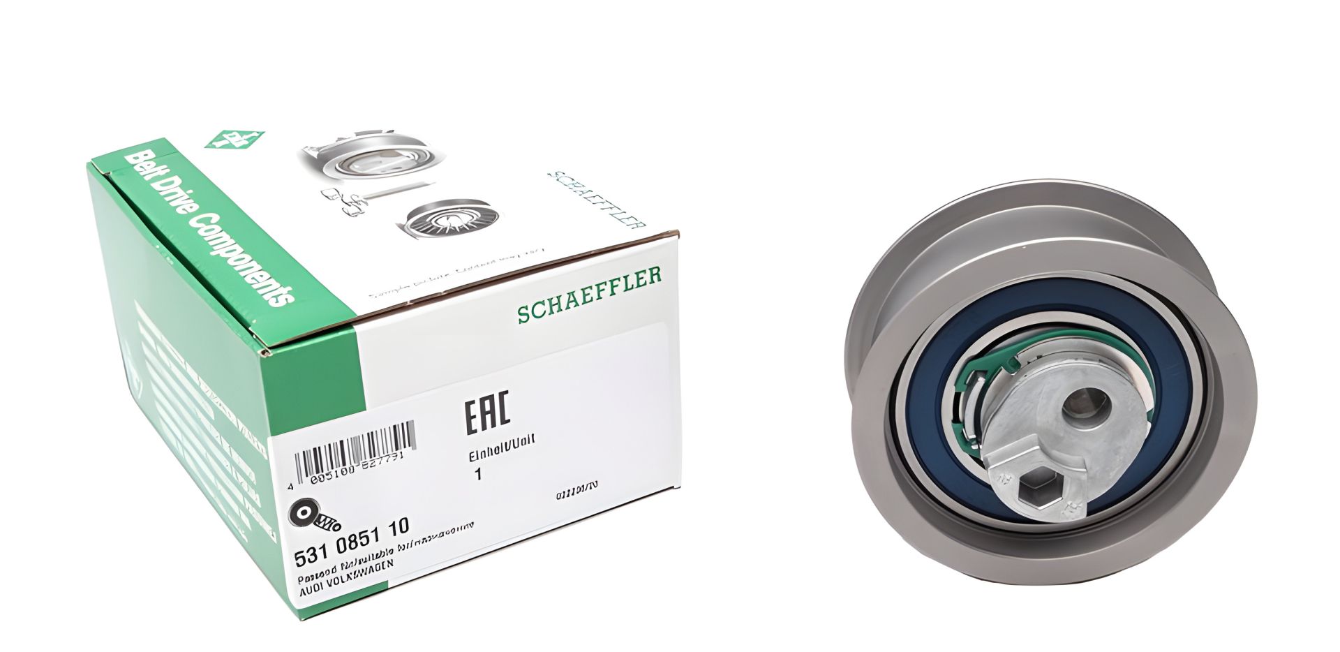 Ролик натяжного ремня ГРМ SKODA OCTAVIA, SEAT EXEO, INA (531085110) Ролик натяжного ремня ГРМ SKODA OCTAVIA, SEAT EXEO, INA (531085110)