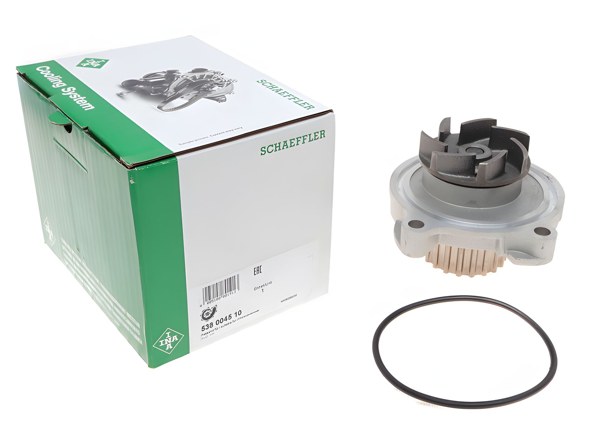 Водяний насос, помпа VW CRAFTER, AUDI A6, INA (538004510) Водяний насос, помпа VW CRAFTER, AUDI A6, INA (538004510)