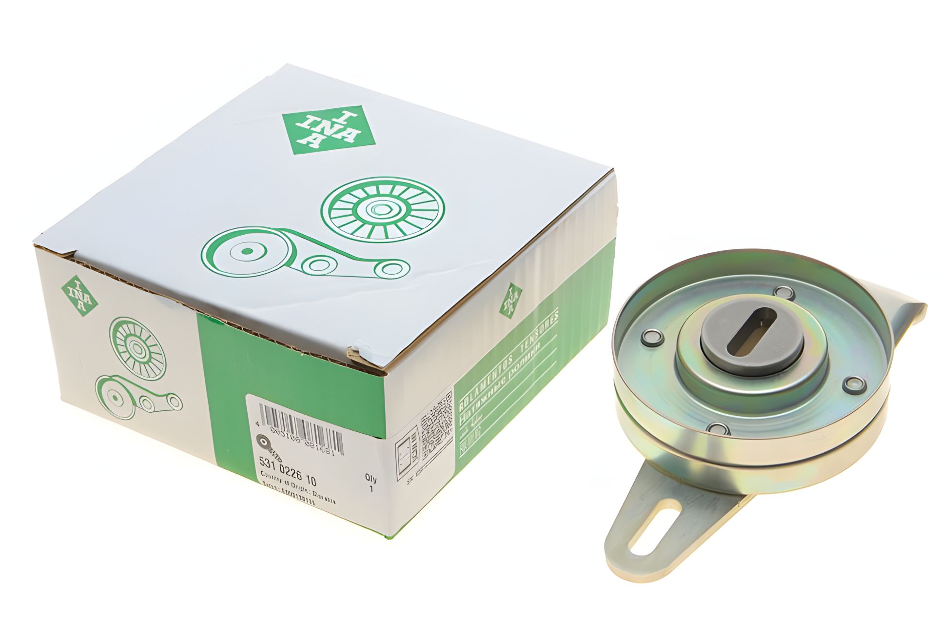 Натяжний ролик ременя поліклінового PEUGEOT BOXER, CITROËN JUMPER, INA (531022610) Натяжний ролик ременя поліклінового PEUGEOT BOXER, CITROËN JUMPER, INA (531022610)