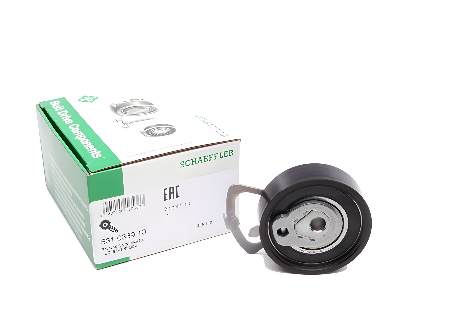 Натяжний ролик ГРМ ременя AUDI A2, SKODA ROOMSTER, INA (531033910) Натяжний ролик ГРМ ременя AUDI A2, SKODA ROOMSTER, INA (531033910)