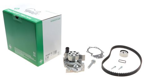 Помпа с комплектом ремня ГРМ для RENAULT KANGOO, INA (530018230)