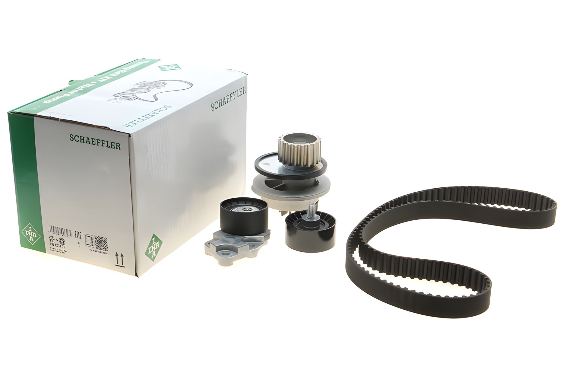 Комплект помпи + ременя ГРМ для FSO LANOS, CHEVROLET AVEO, INA (530033231) Комплект помпи + ременя ГРМ для FSO LANOS, CHEVROLET AVEO, INA (530033231)