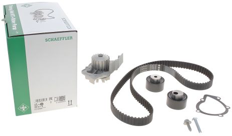 Насос водяний + комплект ГРМ FIAT DUCATO, CITROËN XSARA, PEUGEOT 806, INA (530011130)