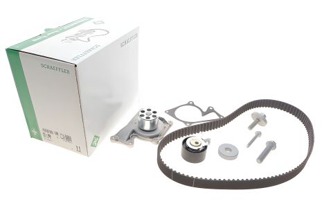 Насос води та комплект зубчастого ременя, DACIA, RENAULT, NISSAN, INA (530019732)