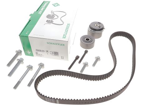 Ремень ГРМ+ролики для Astra G/H/Aveo (T300) 1.6, INA (530072410)